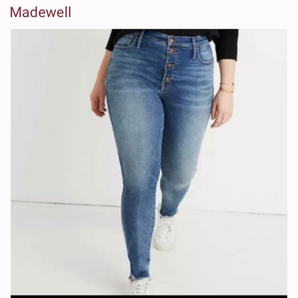 Madewell Denim - 🍄 Madewell 10”High-Rise Skinny Cordova Jeans